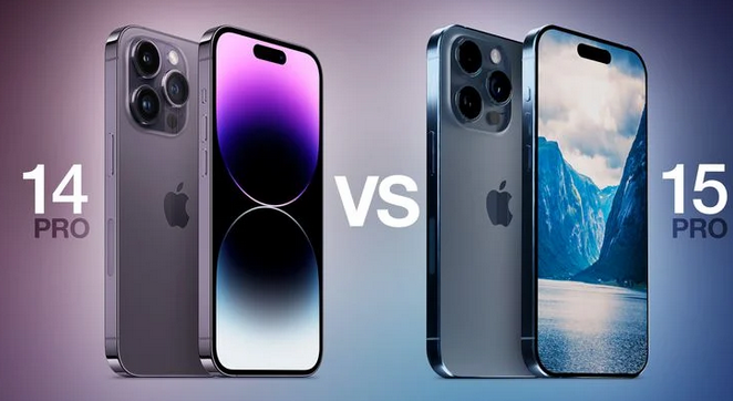 青白江苹果14pro维修店分享iPhone15Pro和iPhone14Pro比有哪些差异 